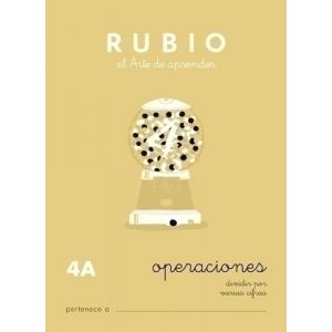 Imagen CUADERNO RUBIO A5 OPERAC.y PROBLEMAS  4A