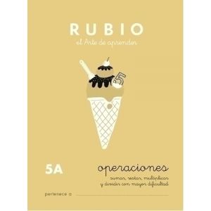 CUADERNO RUBIO A5 OPERAC.y PROBLEMAS  5A