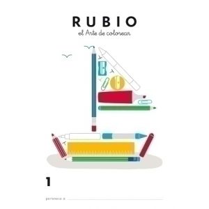 CUADERNO RUBIO A4 de COLOREAR 1