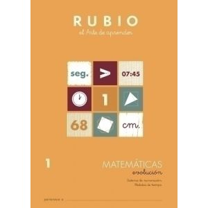 CUADERNO RUBIO A4 MATEMATIC. EVOLUCION 1