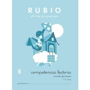 Imagen CUADERNO RUBIO A5 COMPETENCIA LECTORA 5
