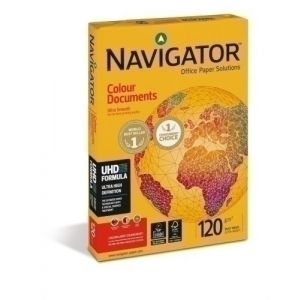 PAPEL A4 NAVIGATOR 120g 250h COLOUR DOC.