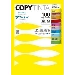 Imagen PAPEL COLOR A4 CT. 80g 100h SURTID.INTEN