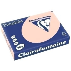 Imagen PAPEL COLOR A4 TROPHEE 80g 500h SALMON