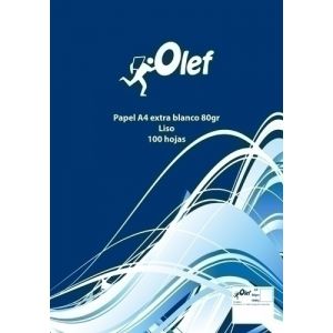 Imagen PAPEL A4 OLEF  80g 100h LISO