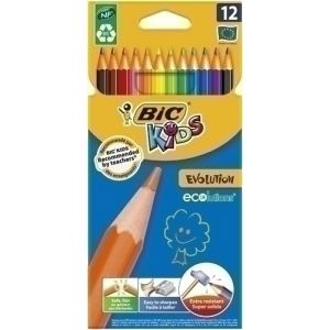 LAPICES COLOR BIC EVOLUTION est.12