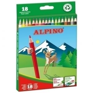 Imagen LAPICES COLOR ALPINO  LG. est.18