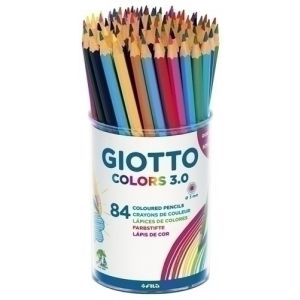 Imagen LAPICES GIOTTO COLORS 3.0 Bote 84 ud