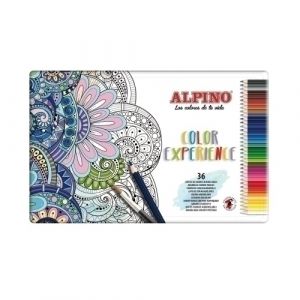 Imagen LAPICES COLOR ALPINO EXPERI. est.MET.36