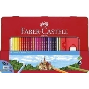 LAPICES COLOR FABER  est.METAL 48