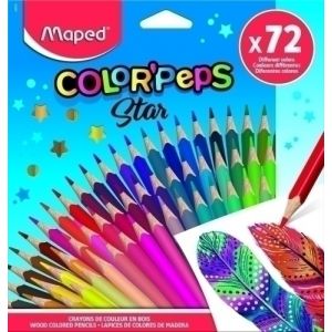 Imagen LAPICES COLOR MAPED COLOR"PEPS STAR e.72