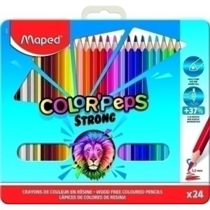 LAPICES COLOR MAPED STRONG METAL es.24