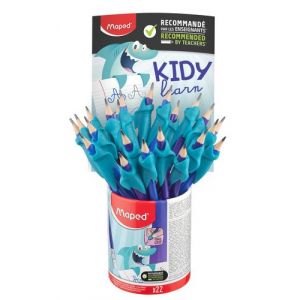 Lapiz De Grafito Maped Con Goma Plasti - Hb + 1 Grip Bote De 22