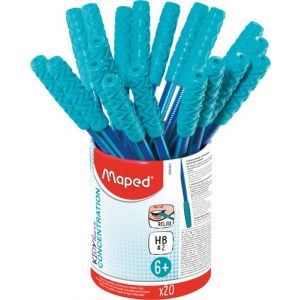 Lapiz De Grafito Maped Kidy Learn Concentracion - Hb Bote De 20