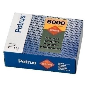 Imagen GRAPAS PETRUS CLAV.530/10 COBR. cj.5000