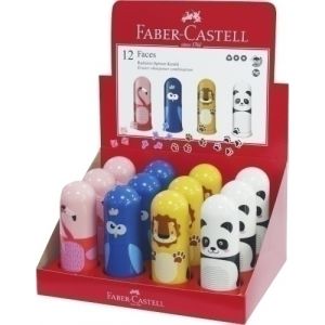 Imagen AFILABORRA FABER-CASTELL ANIMALES EXP.12