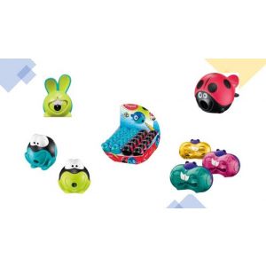 Afilalapiz Maped Surtido Permanente Expositor De 80"24X 18113 Sacapuntas Croc Croc Easy"20X 17611 Sacapuntas Croc Croc Innovation"24X 17711 Sacapuntas Croc Croc Signal"12X 18411 Sacapuntas Croc Croc T