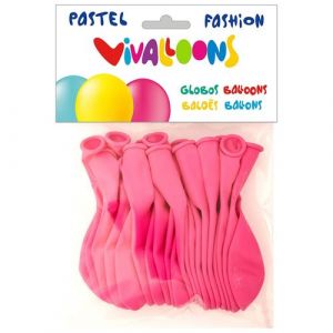 Globo Vivalloons Fashion Pastel Fucsia Bolsa De 20