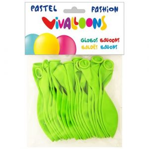 Globo Vivalloons Fashion Pastel Verde Pistacho Bolsa De 20