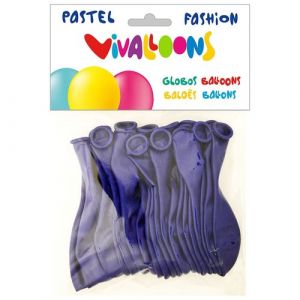 Globo Vivalloons Fashion Pastel Azul Marino Bolsa De 20