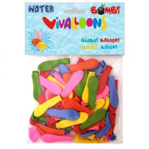 Globo Vivalloons Agua Surtido Bolsa De 100