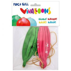 Globos Punch Ball Diseños Surtidos Bolsa 2