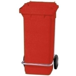 CONTENEDOR PROFESIONAL 120 L. ROJO