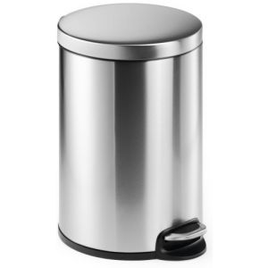 Imagen PAPELERA DURABLE MET.REDONDA 20 L INOX