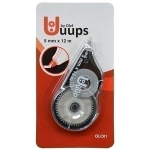 Imagen CORRECTOR CINTA OLEF UUUPS 5 mm x 12 m