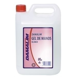 Imagen GEL DE MANOS BLANCO DAMALIN 5 LITROS