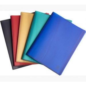 Carpeta Fundas (Tarifario) Exacompta Opak Pp Recliclado A4 Piel Naranja 100 F. Surtidos (5 Col.)