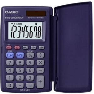 Imagen CALCULADORA BOLS.CASIO  8 DIG. HS-8VER