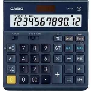 Imagen CALCULADORA MESA CASIO 12 DIG. DH-12 ET