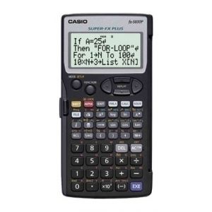 Imagen CALCULADORA CTF.CASIO 16 DIG. FX-5800P