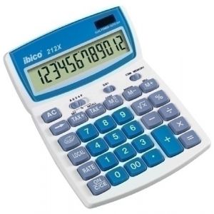 Imagen CALCULADORA SOBREM. IBICO 12 DIG. 212X