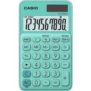 Imagen CALCULADORA BOLS.CASIO 10 DIG. SL-310 VD