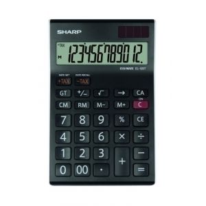 CALCULADORA SOBR.SHARP 12 DIG. EL-125T