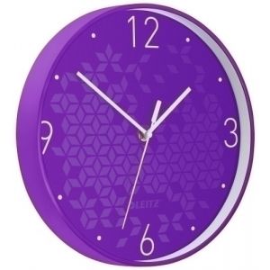 Imagen RELOJ PARED LEITZ ANALOGICO 29 CM VIOLET