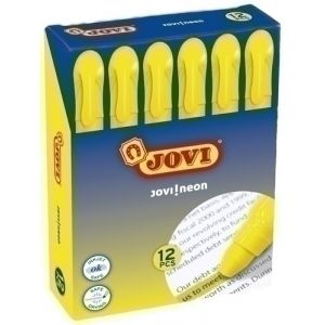 Imagen MARCAD.FLUOR GEL JOVI CAJA de 12 AMARILL