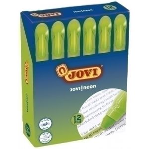 Imagen MARCAD.FLUOR GEL JOVI CAJA de 12 VERDE