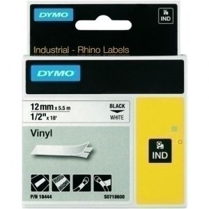 CINTA ROT.DYMO RHINO VINILO 12 BLANCO