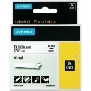 CINTA ROT.DYMO RHINO VINILO 19 BLANCO