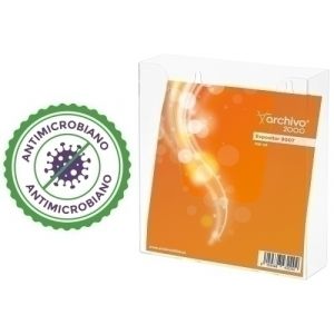 EXPOSITOR MURAL A5 VERT.ANTIMICR.CRISTAL