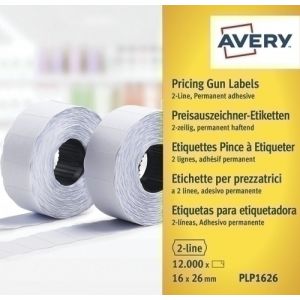 Imagen ETIQ.PRECIOS AVERY 26x16 BLANCO