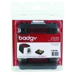 Imagen CINTA BADGY COLOR YMCKO PARA 100 IMPRESI