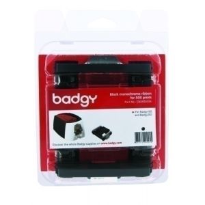 Imagen CINTA BADGY NEGRO PARA 500 IMPRESIONES