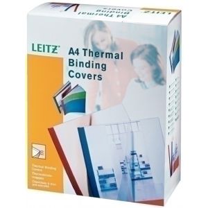 Imagen T.TERM. LEITZ A4 10 mm 240 g BLANC C/100