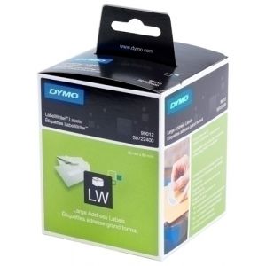 Imagen ETIQ.DYMO LW  36x89mm PACK 2 RL.260 DIR.