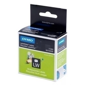 Imagen ETIQ.DYMO LW  13x25mm RL.1.000 MULTIFUN.