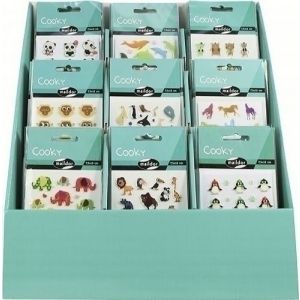 STICKERS MAILDOR COOKY ANIMALES EXP/90